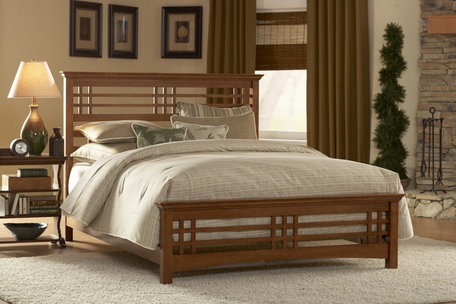 Кровать подростковая «Wooden Bed-2»