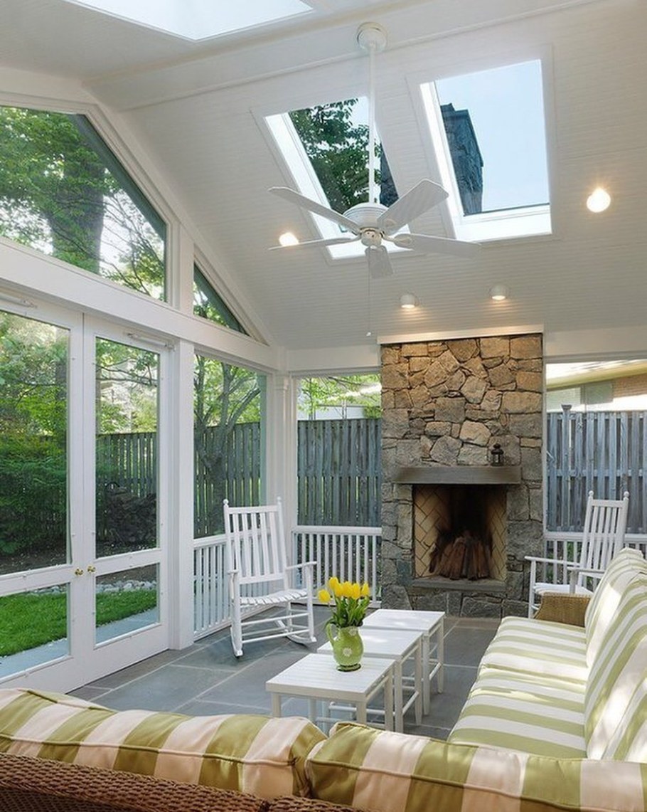 Красивые застекленные веранды