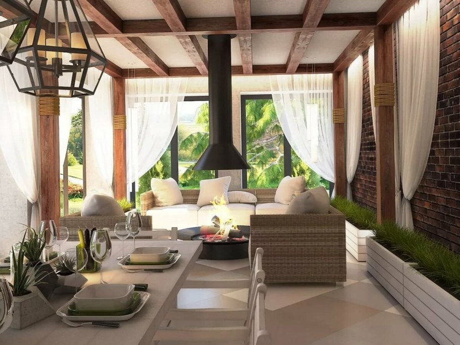 Красивые веранды