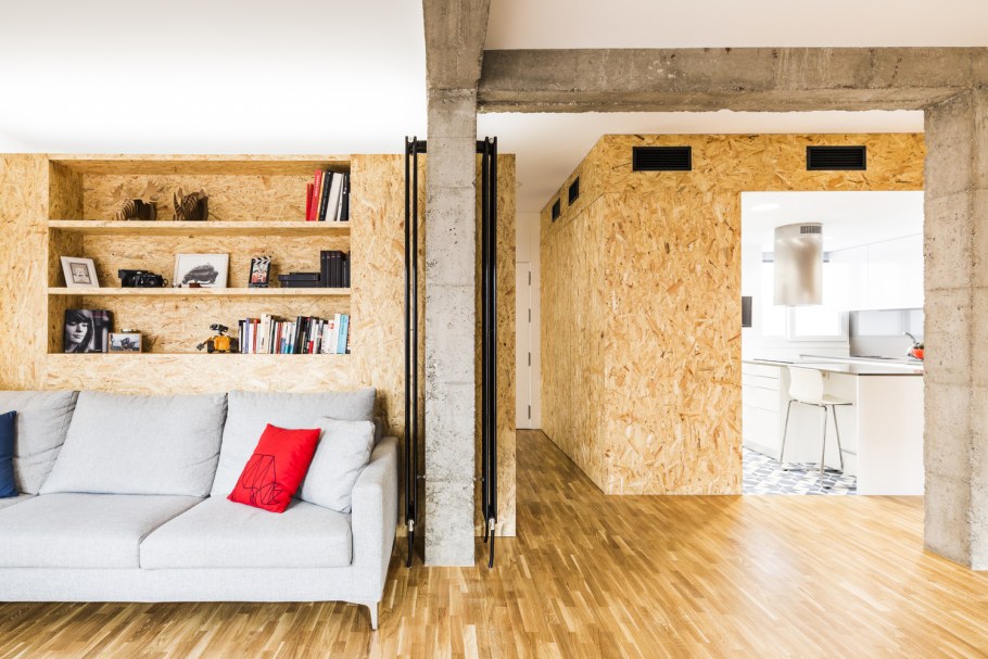 ОСБ плита в интерьере