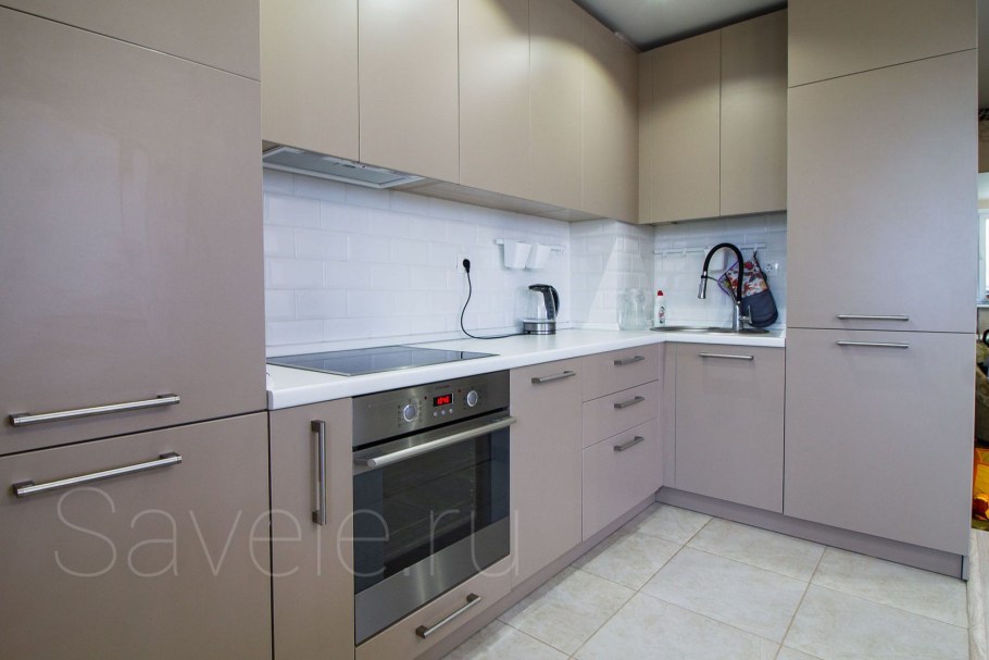 Кухня капучино матовая 2022