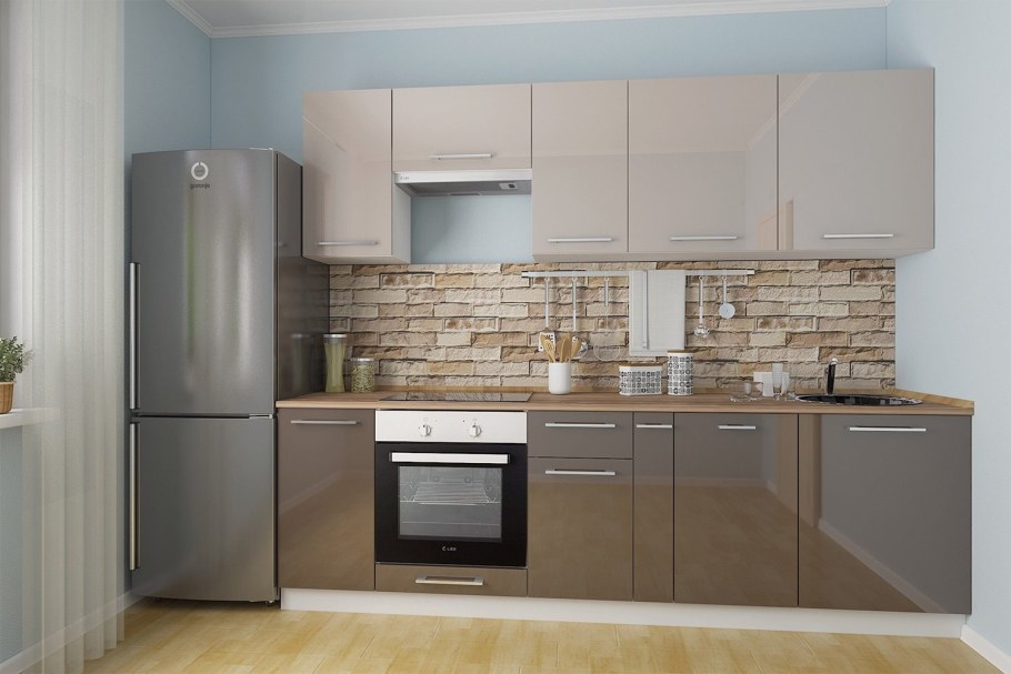 Хофф кухня Амика серый