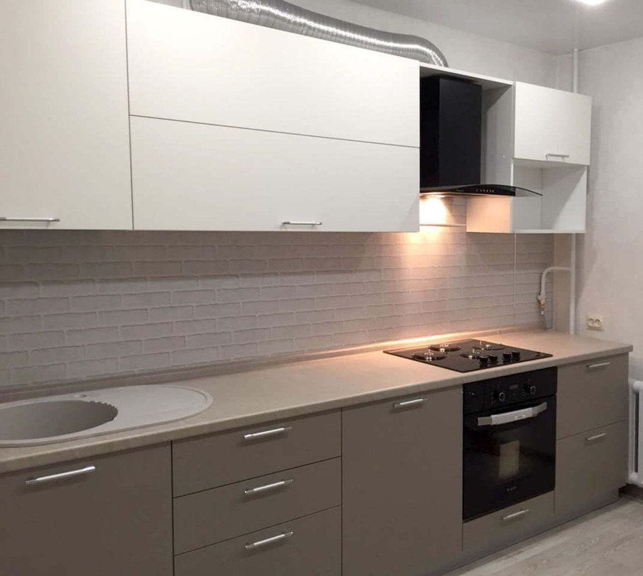 Супермат грей кухня