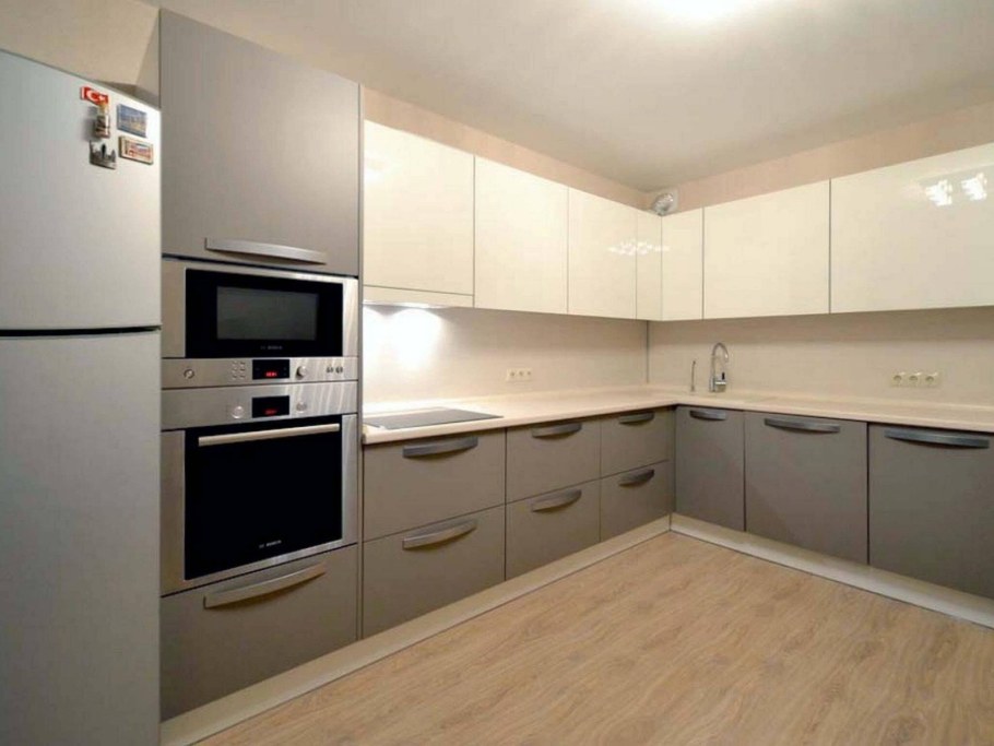 Кухня супермат капучино