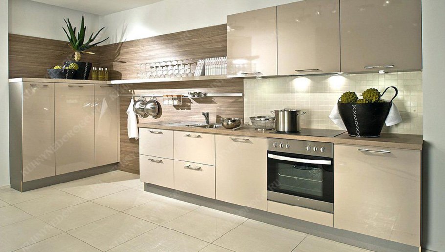 Кухня Глосс капучино