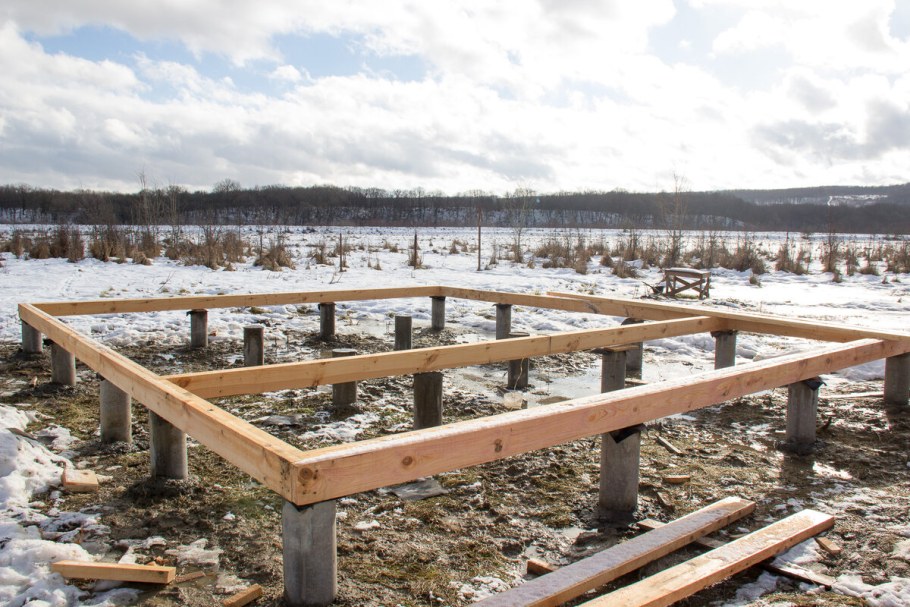 Свайно-ростверковый фундамент