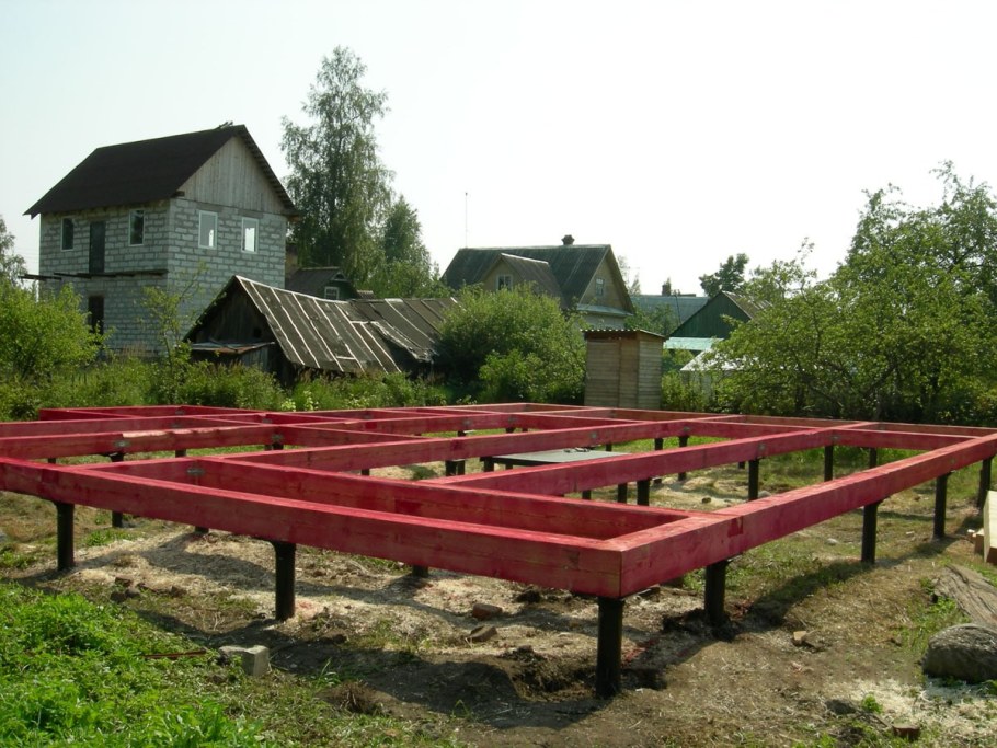 Винтовой фундамент