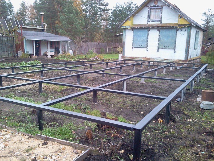 Фундаменттпод каркасный дом