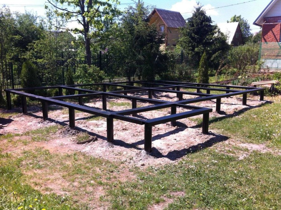 Свайный фундамент 6х6