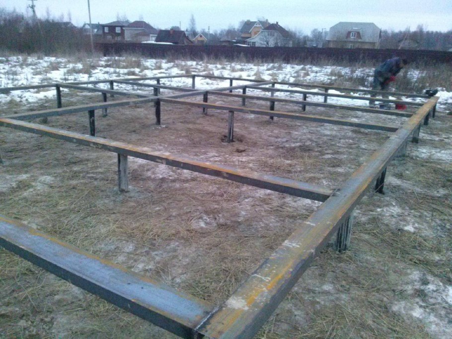 Осв фундамент сваи