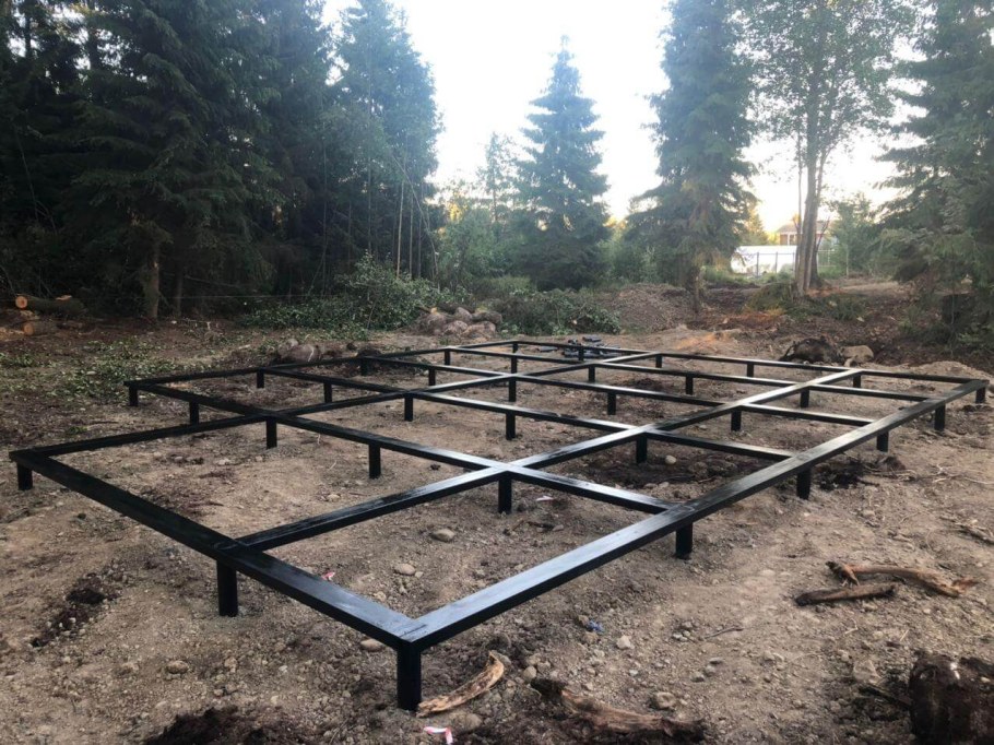 Осв фундамент сваи