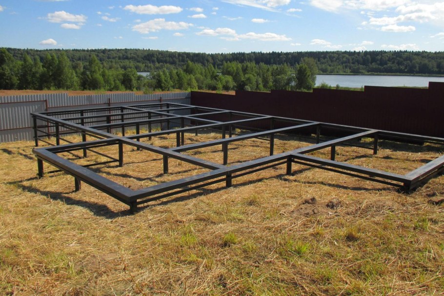 Фундамент на винтовых сваях