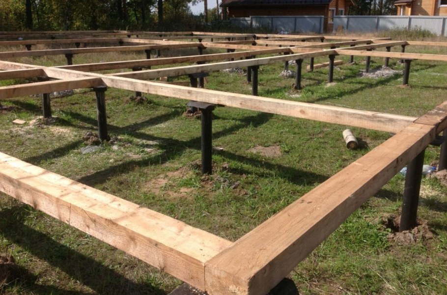 Свайный фундамент 6х6