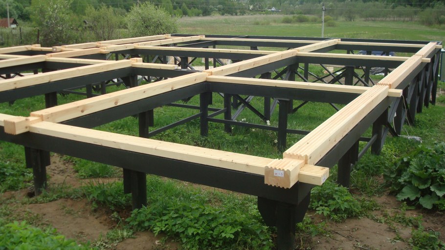 Стальной ростверк