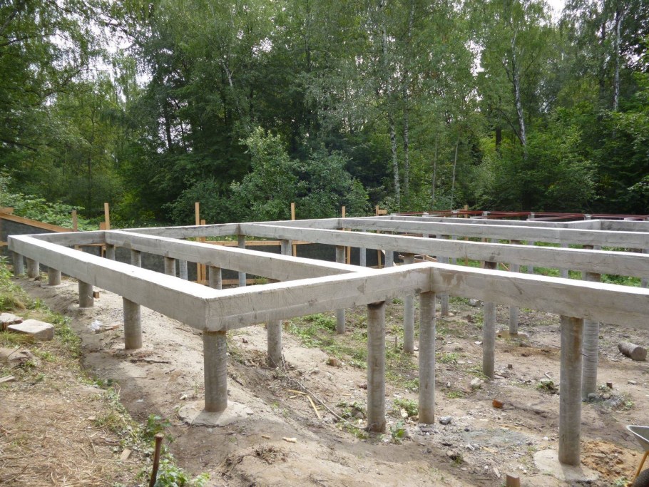 Свайноростверковя фундамент