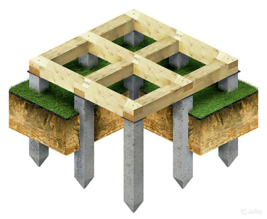 Свая бетонная 150х150