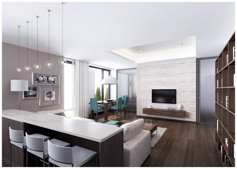 Студия в стиле Минимализм