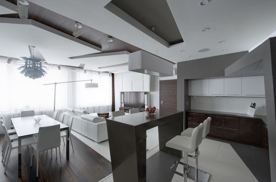 Потолок в стиле Минимализм