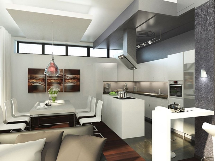 Кухня гостиная