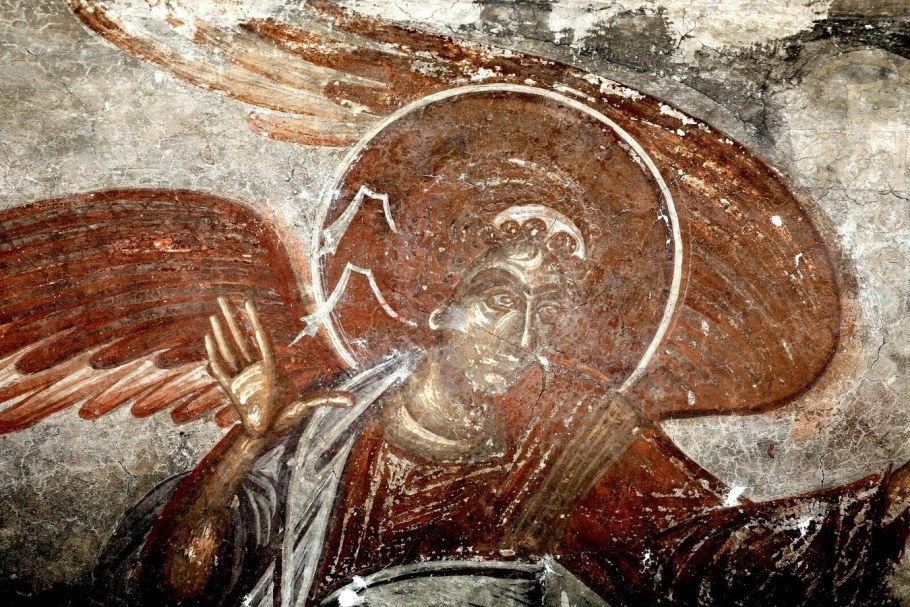 Преображение Господне фреска Сербия