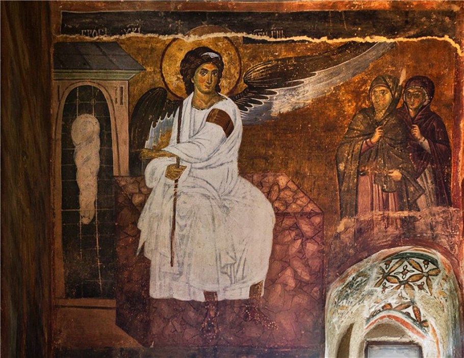 Монастырь Милешева в Сербии фрески