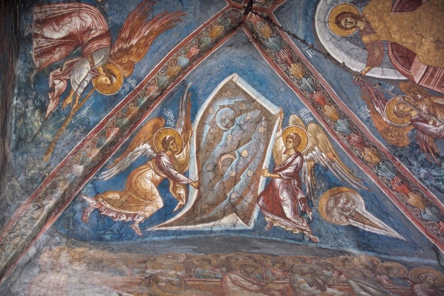 Апокалипсис фреска Дечаны