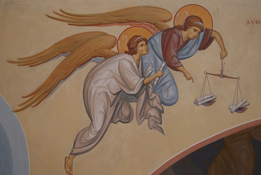 Серафим Херувим фреска