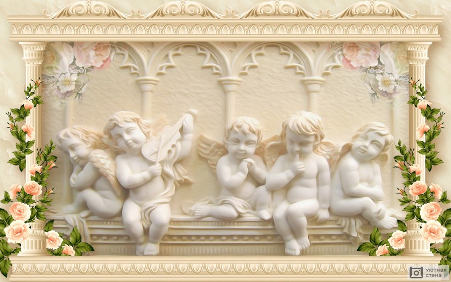 Лепнина ангелочки