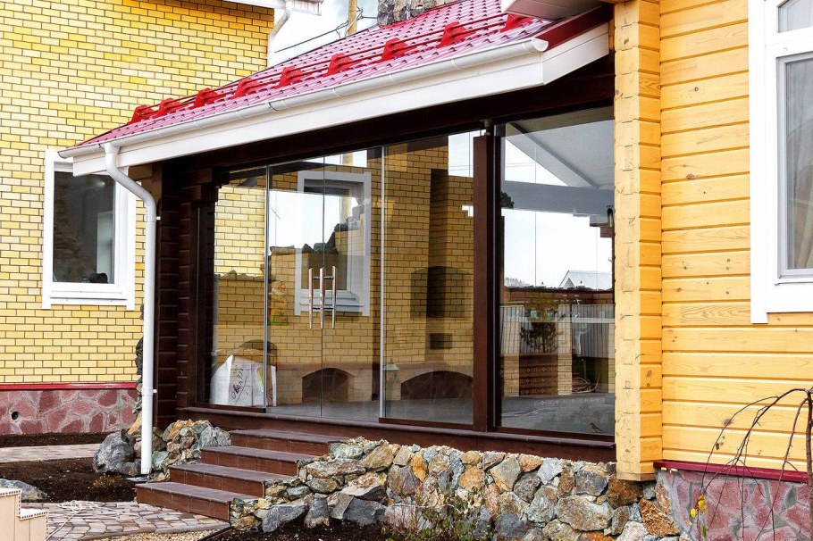 Входная группа на террасу