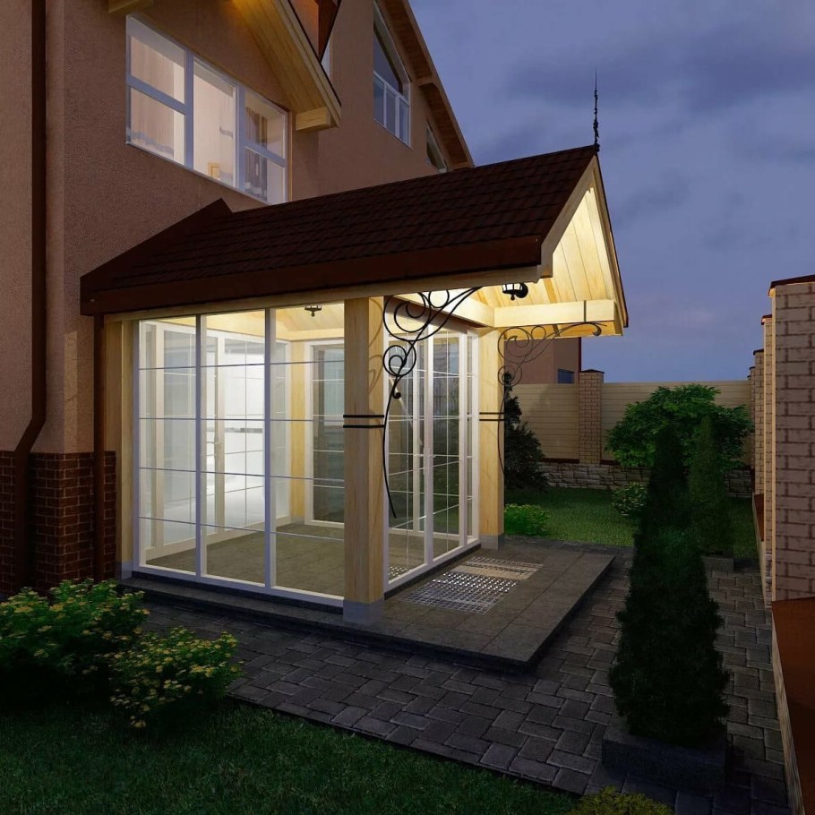 Крыльца входных групп