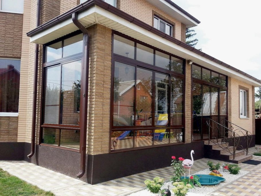Окна КБЕ остекление террасы