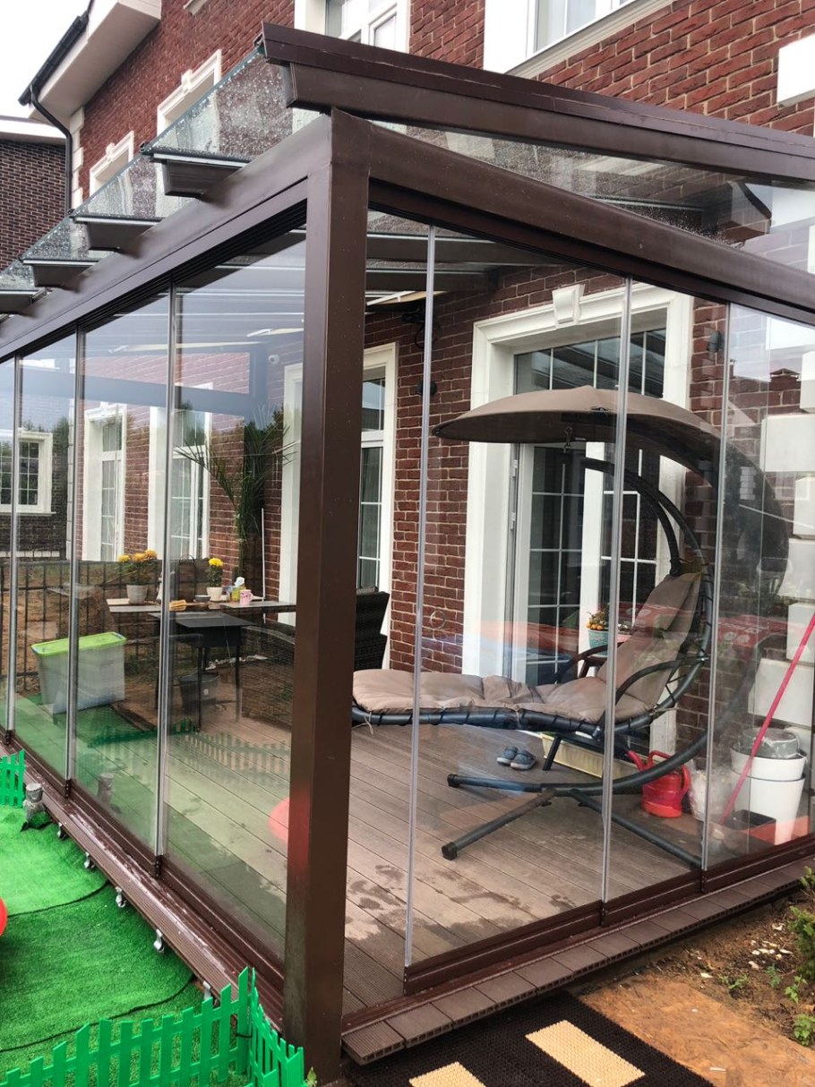 Остекленная терраса