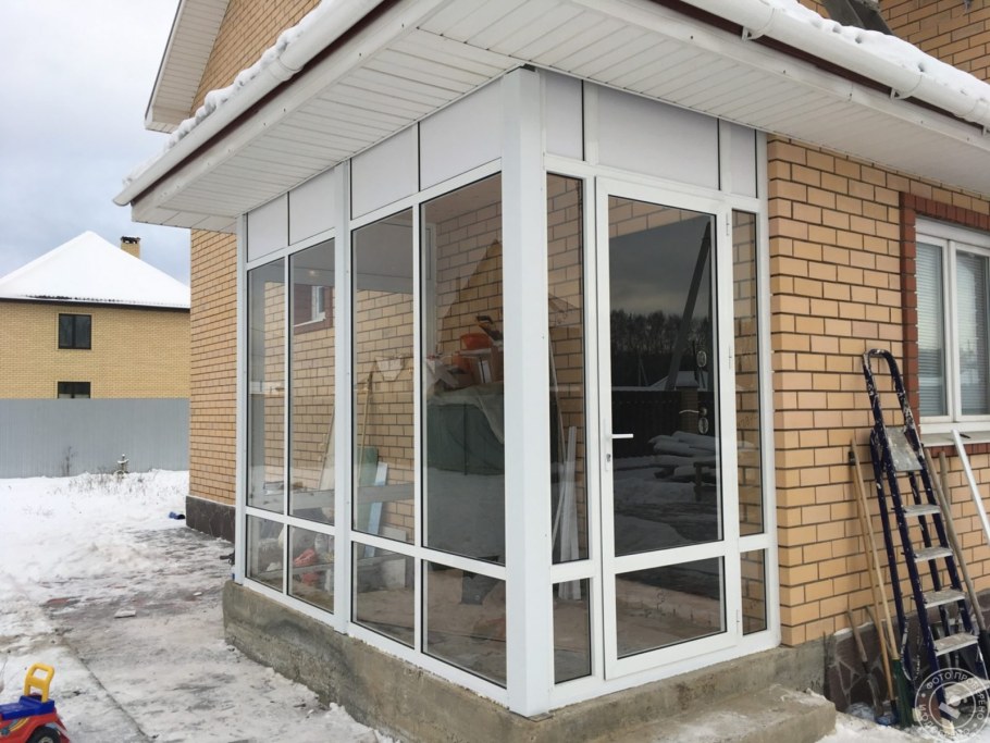 Окна КБЕ остекление террасы