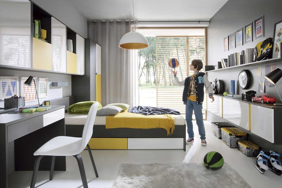 Современные комнаты для подростков