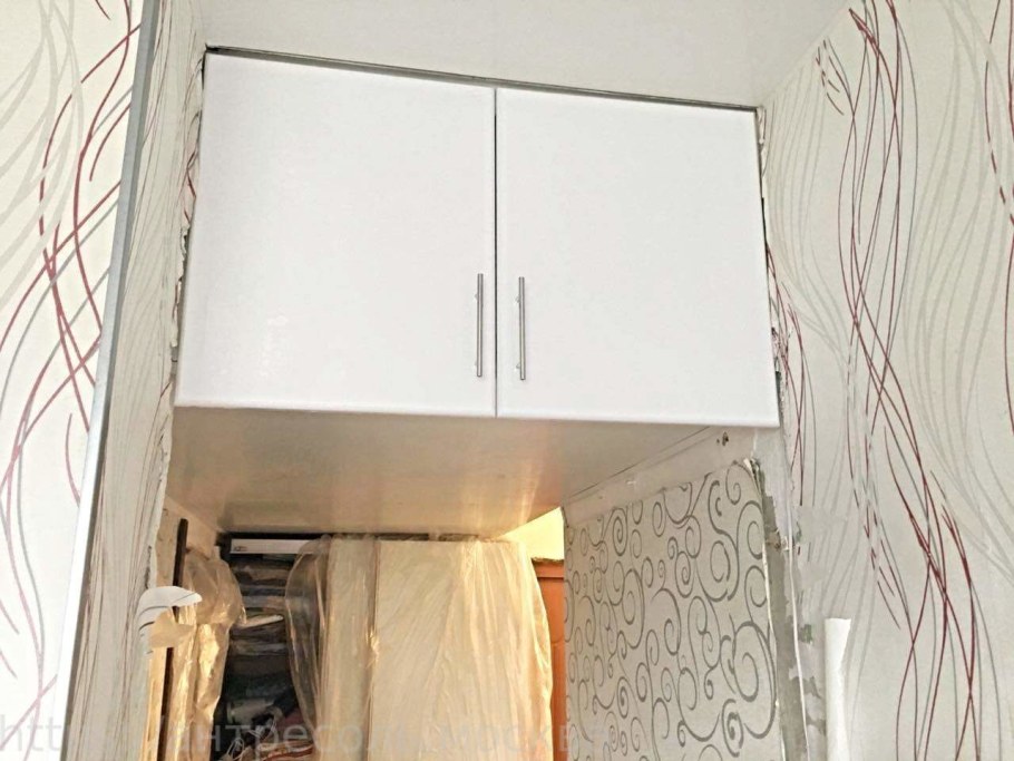 Антресоль на кухне в хрущевке