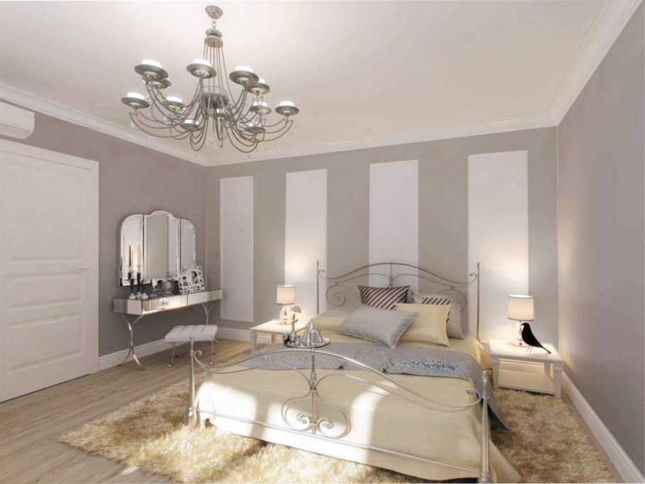 Интерьер в жемчужных цветах