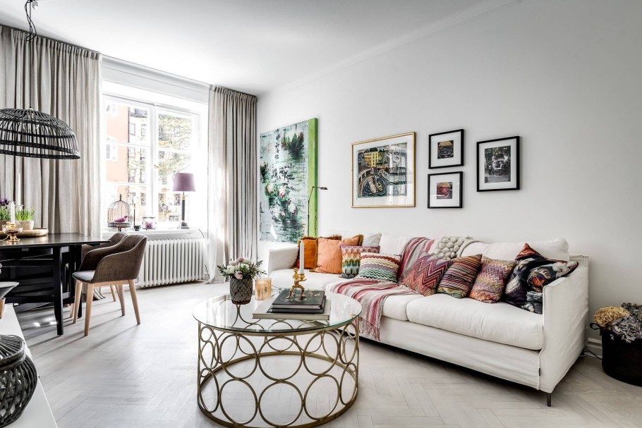 Жемчужно-серый цвет в интерьере