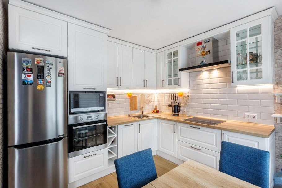 Кухня икеа 10 кв м