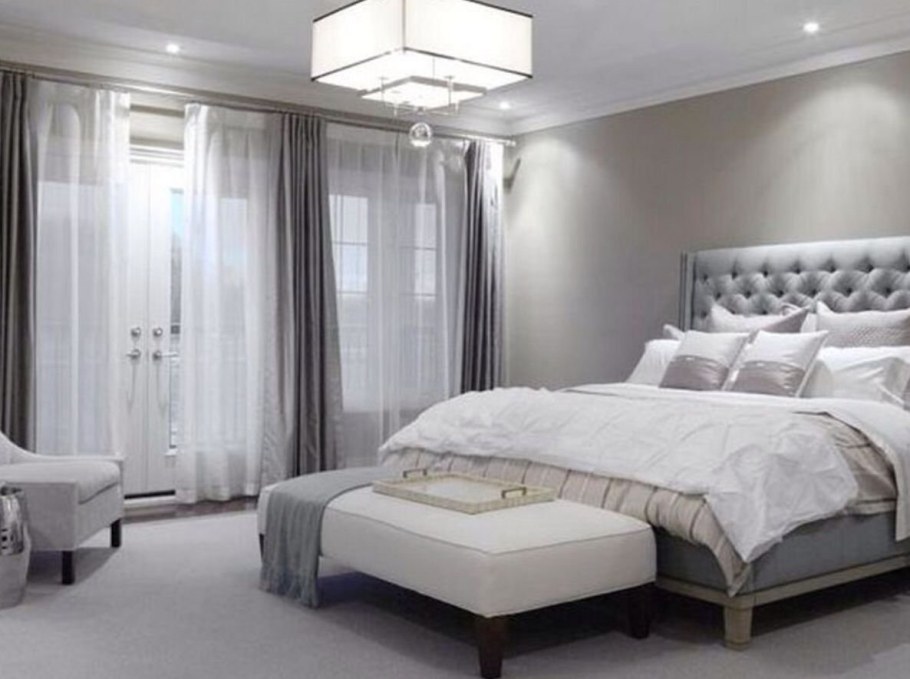 Белая спальня