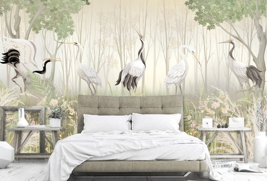 Фреска птицы