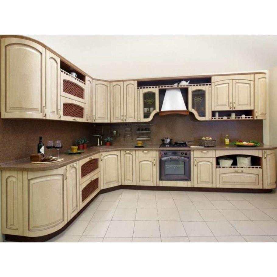 Кухонный гарнитур с патиной