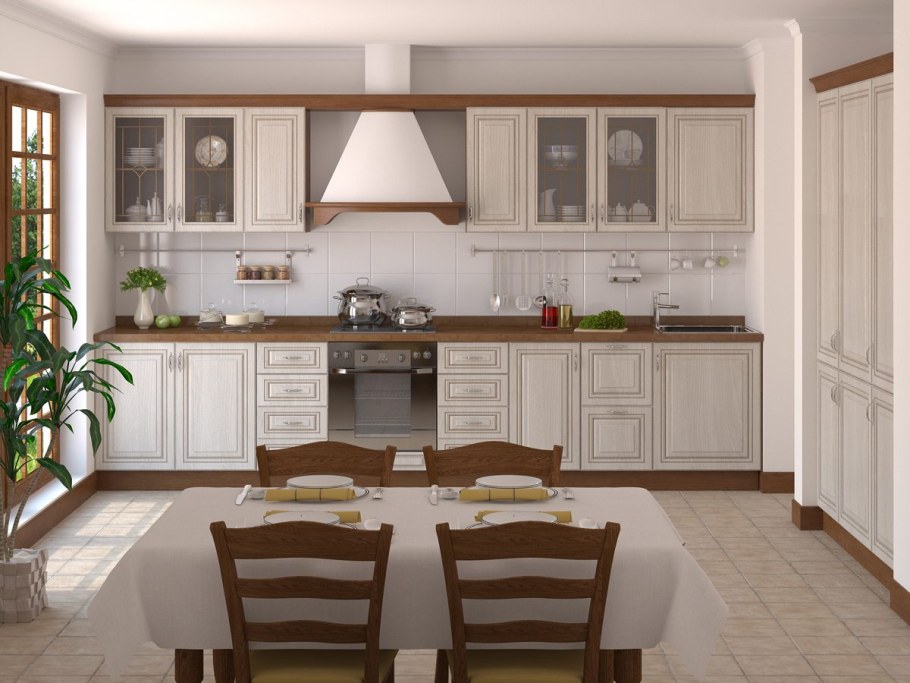 Кухонные гарнитуры классика