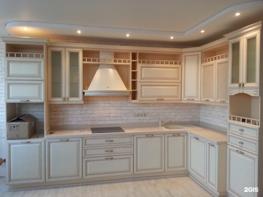 Классические кухни угловые