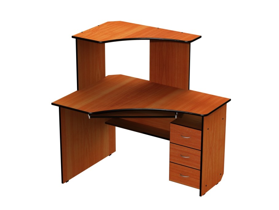 Компьютерный стол угловой, СКМ-2 дуб