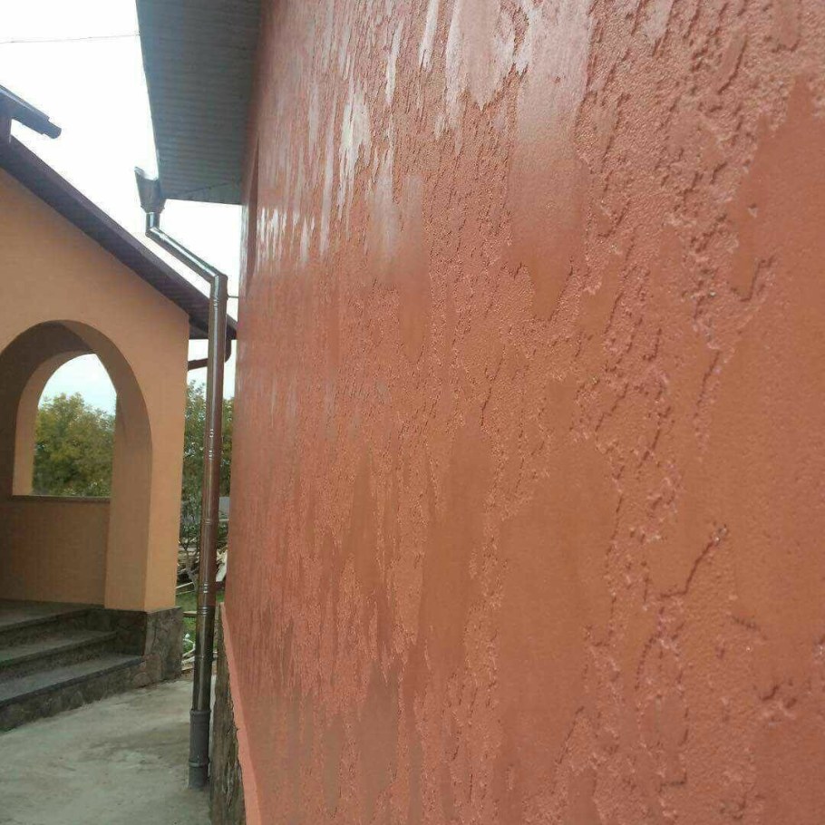 Декоративная штукатурка фасада