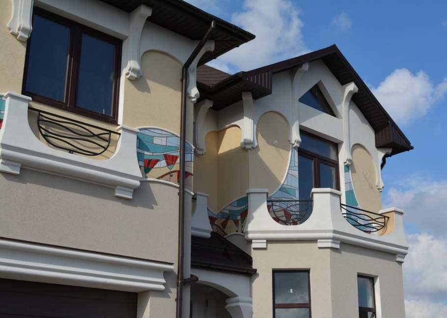 Декоративная штукатурка фасада