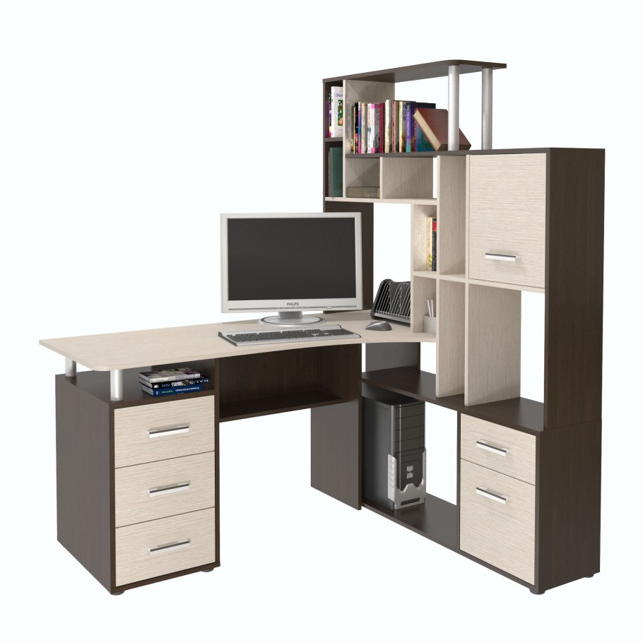 Ная КС 15 Орхидея компьютерный стол