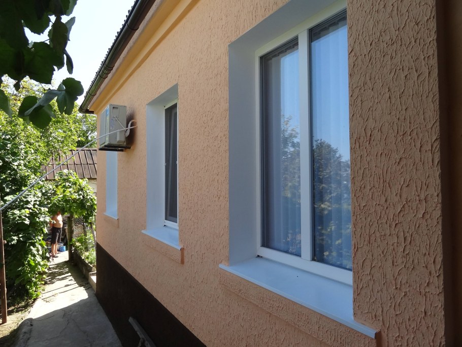 Отделка домов короедом