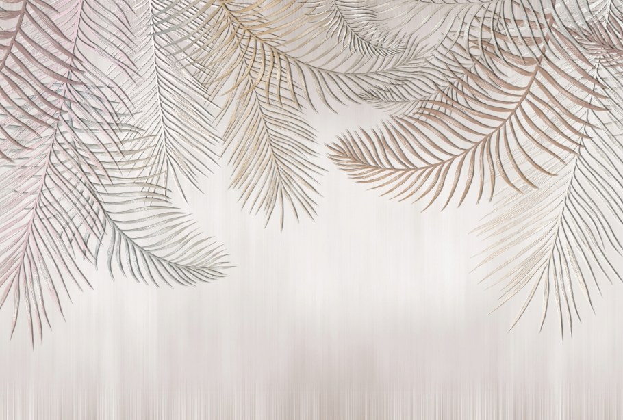 Фреска перья