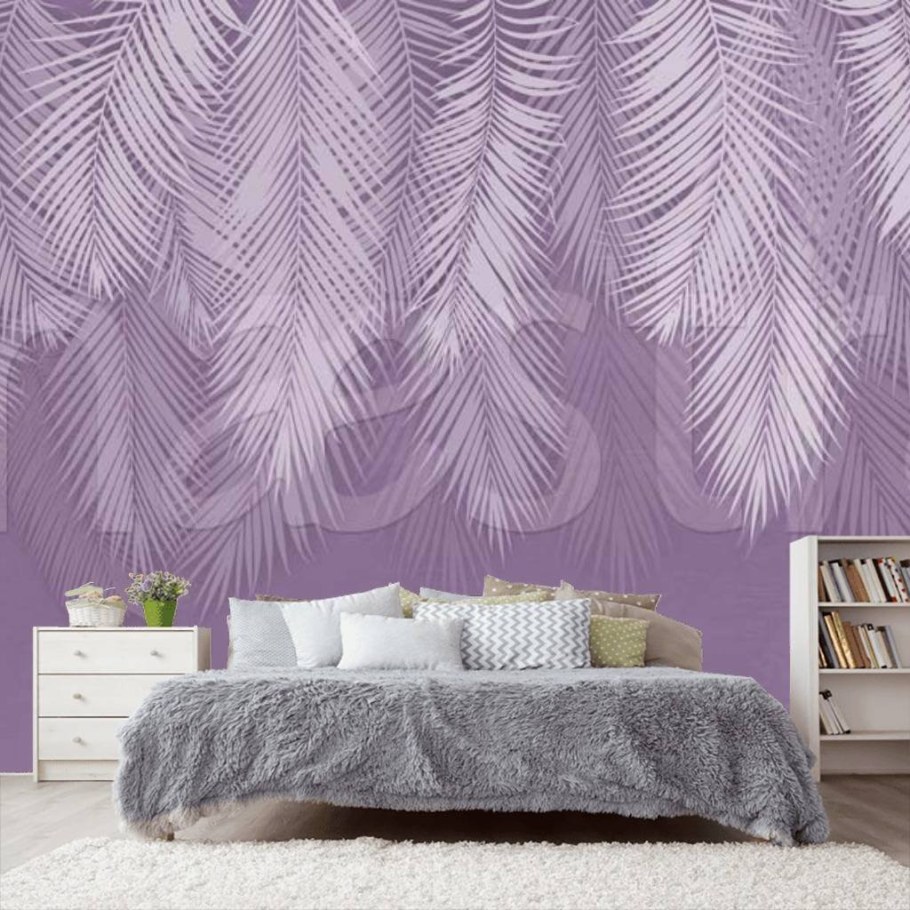 Спальня с перьями